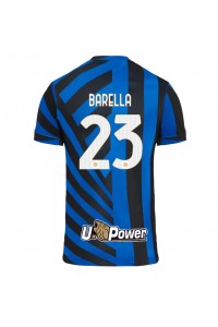 Inter Milan Nicolo Barella #23 Jalkapallovaatteet Kotipaita 2024-25 Lyhythihainen